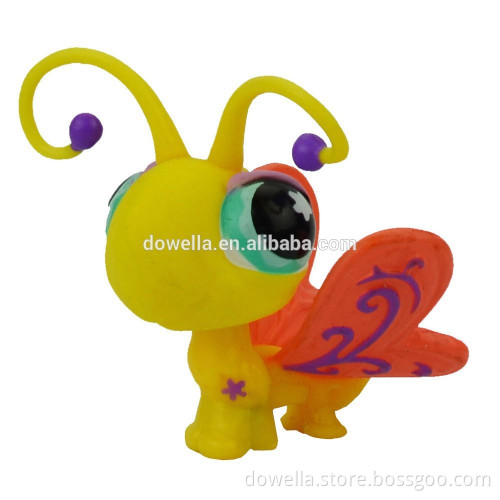 Hot Sales Cute Anime Cartoon Little Animal Action Figures Toys Plastic pets figurine